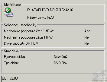 MSI DR16-B - podpora UDF 2.0