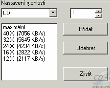 MSI DR16-B - rychlost čtení CD