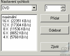 MSI DR16-B - rychlost čtení DVD