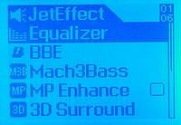 Displej: JetEffect: Equalizer