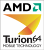 AMD Turion 64 logo