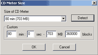 CD Meter Size