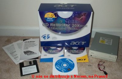 Acer CRW 2010A co si domu přinesete