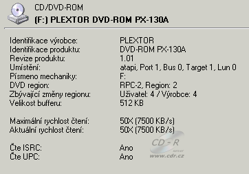 Plextor PX-116A - Alcohol 120%