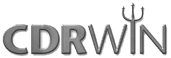 CDRWIN 5.0 logo textové