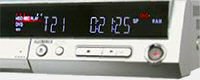 Panasonic DMR-EH50 - přední panel - displej