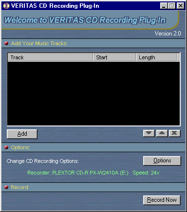 WinAmp 2.78c2 Veritas plug-in