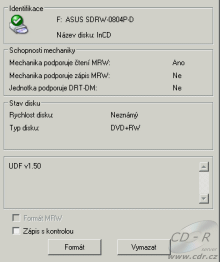 ASUS SDRW-0804P-D - UDF 1.5