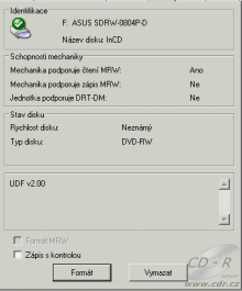 ASUS SDRW-0804P-D - UDF 2.0