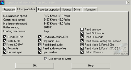 Sony DRU-800A - Feurio!