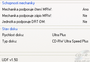 Sony DRU-800A - CD-RW s MRW