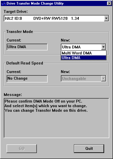 Transfer utility