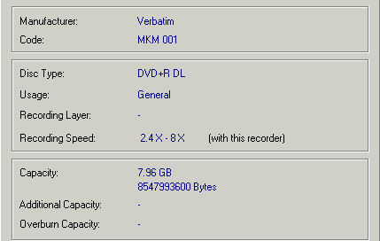 NEC ND-3540A - DVD+R DL overspeed info