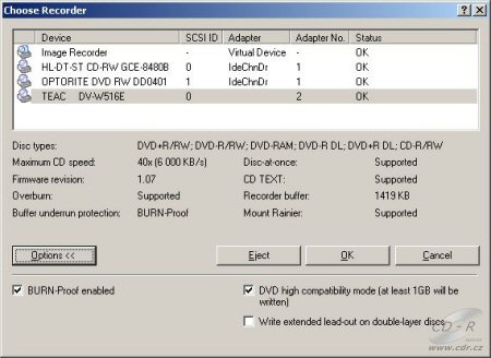 Teac DV-W516E - Nero