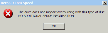 LG GSA-2166D - CDspeed DVD overburn nelze