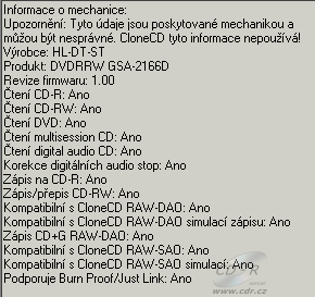 LG GSA-2166D - CloneCD