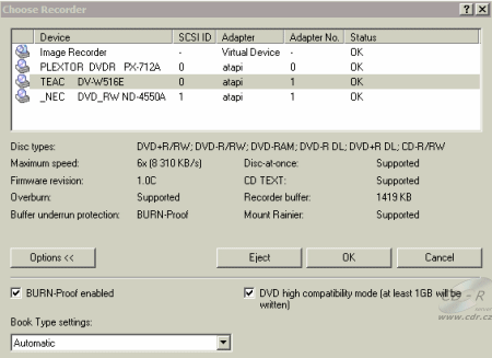 Teac DV-W516E - Nero