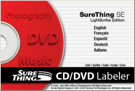 HP dvd840i - SureThing SE-LightScribe Edition