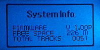 iRiver T30: Systémové informace