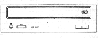 Teac CD-W512EB přední panel