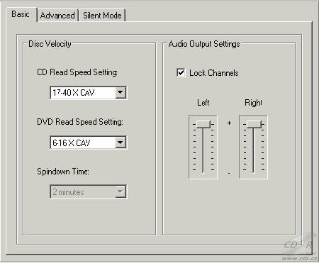 Plextor PX-755A - PlexTools basic