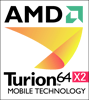 AMD Turion 64 X2 Mobile Technology logo