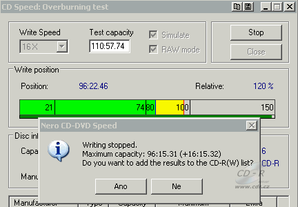 LG GSA-H10N - CDspeed overburn