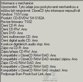 Samsung SH-S162A - CloneCD