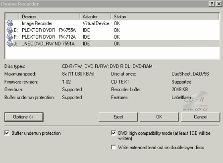 NEC ND-7551A - Nero