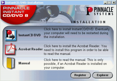Plextor PX-750A - DVD-ROM support disc Pinnacle