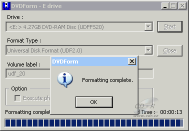 NEC ND-4571A - DVDForm formát UDF 2.00