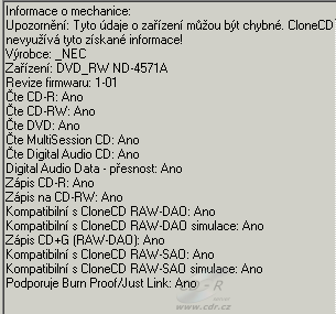 NEC ND-4571A - CloneCD