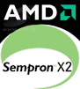 Sempron X2 logo vymyšlené