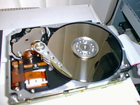 Otevřený pevný disk