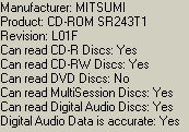 Mitsumi SR243T1 CloneCD