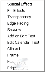 Creator 9 PhotoSuite - Menu Photo Enhance