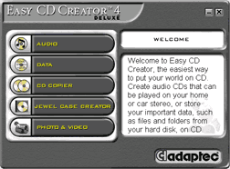 Eacy CD Creator 4.0 - Create
