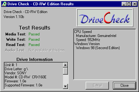 DriveCheck 8