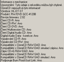 LG GCC-4120B - CloneCD