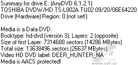 Deer Hunter HD DVD-ROM info