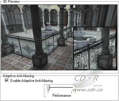 Catalyst 7.2 - Adaptive Anti-Aliasing