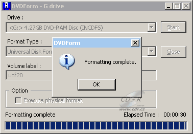 LG GSA H55L - DVDForm UDF 2.0 5×