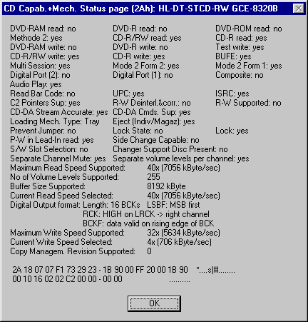 LG GCE-8320B Nero info2