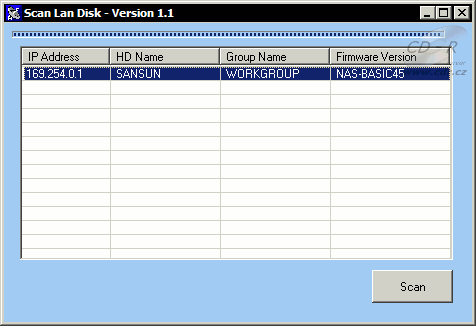 Sansun SN-U3.5LAN: Scan Lan Disk