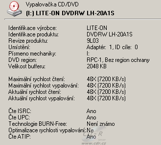 LiteOn LH-20A1S - Alcohol 120%