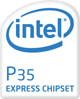 Intel P35 Express Chipset logo