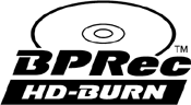 BP Rec HD-Burn logo velké