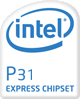Intel P31 Express Chipset logo