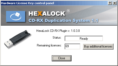 Hexalock CD-RX Duplication System