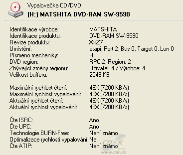 Panasonic SW-9590 - Alcohol 120%